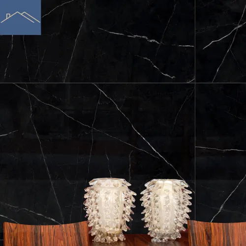 Porcelanato Royal Black Polido 80,5x140cm Villagrês — foto 5