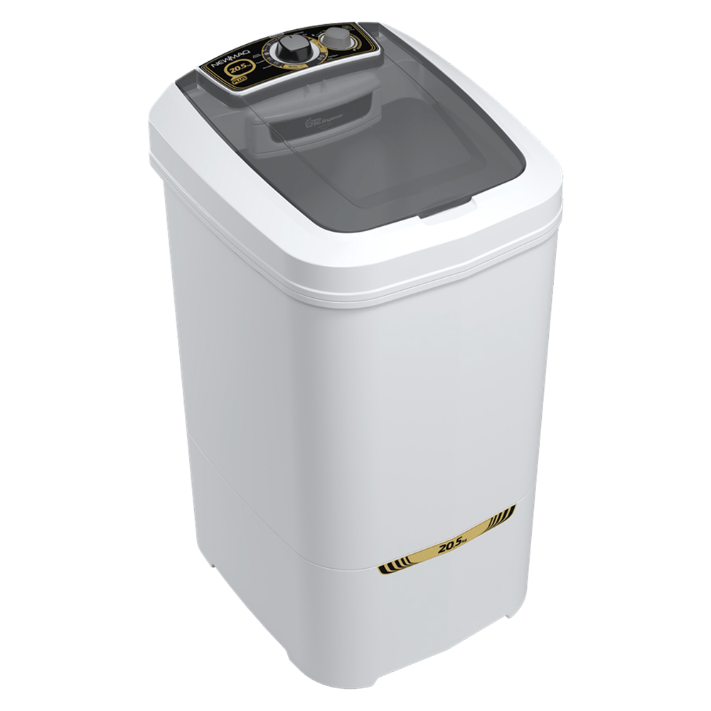 Tanquinho Newmaq Plus 20kg Semiautomático com Big Dispenser