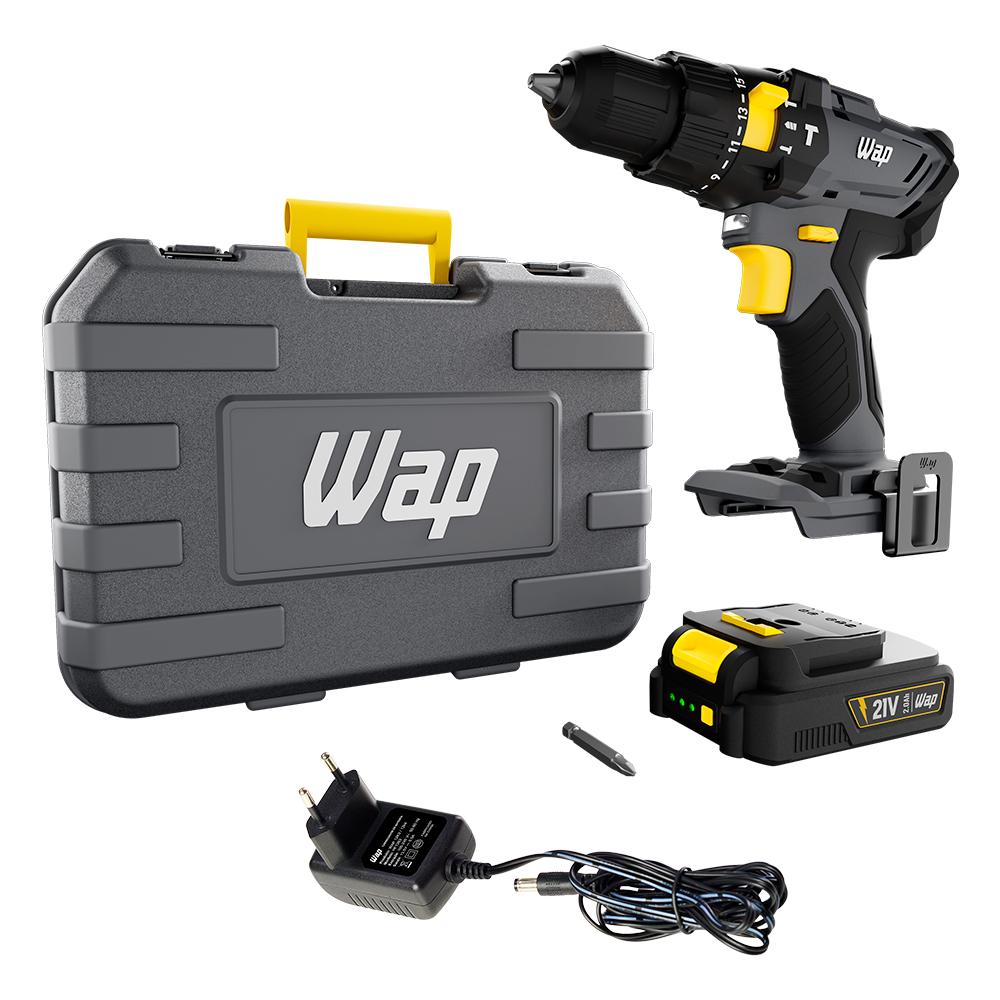Furadeira e Parafusadeira de Impacto WAP 3/8 Polegadas FW009461