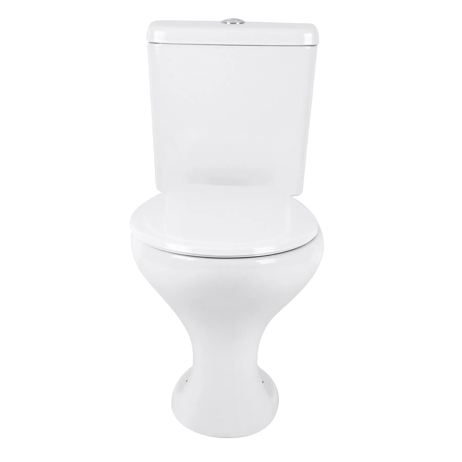 Kit Vaso Sanitário com Caixa Acoplada e Assento Branco Duplo Acionamento 3/6L Saída Vertical Saveiro Celite